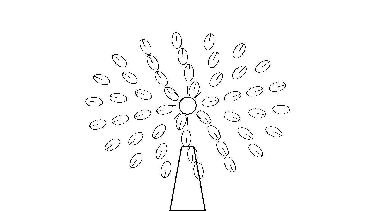 Forest Canopy View Coloring Page