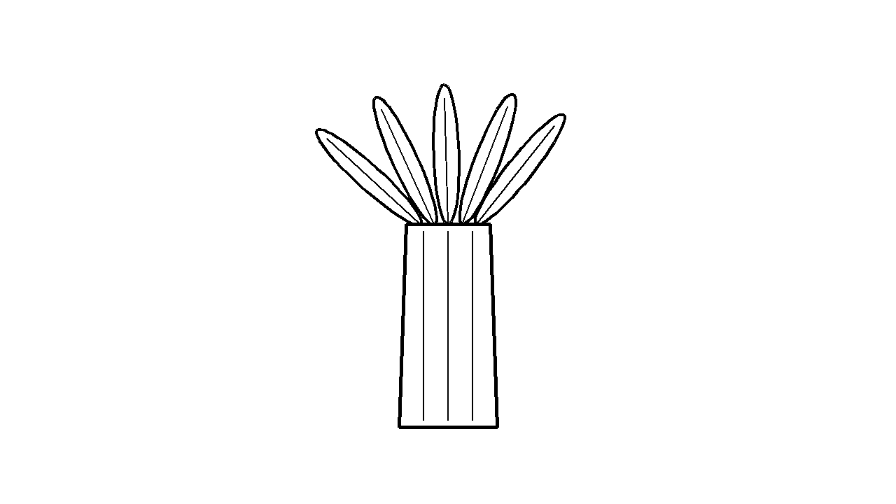 Fresh Leek Vegetable Coloring Page