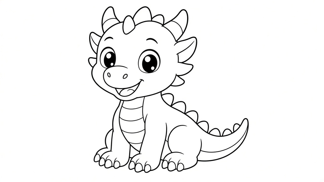 Friendly Baby Dragon