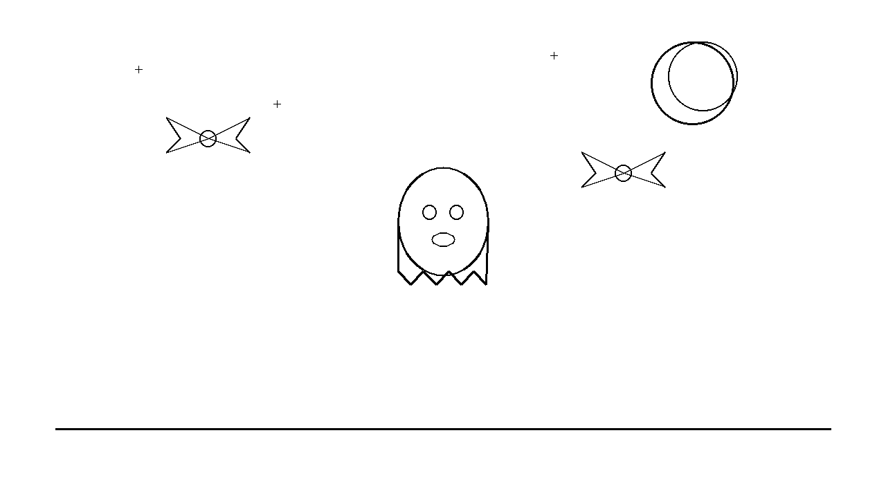 Friendly Ghost Float Coloring Page
