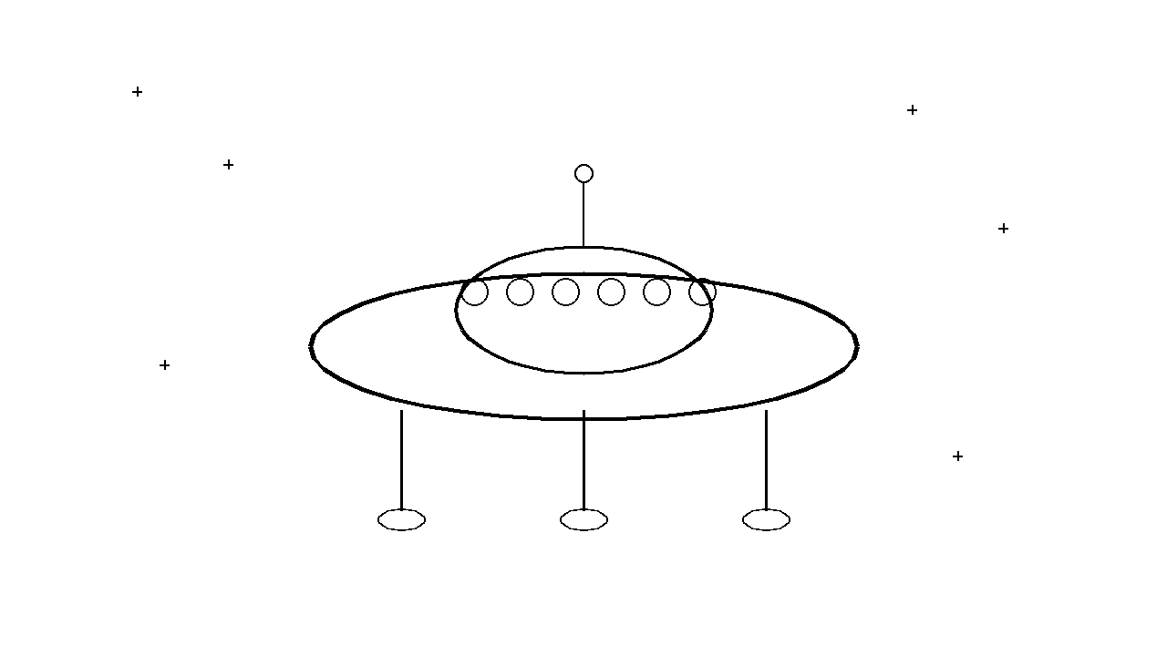 Friendly Spaceship Coloring Page