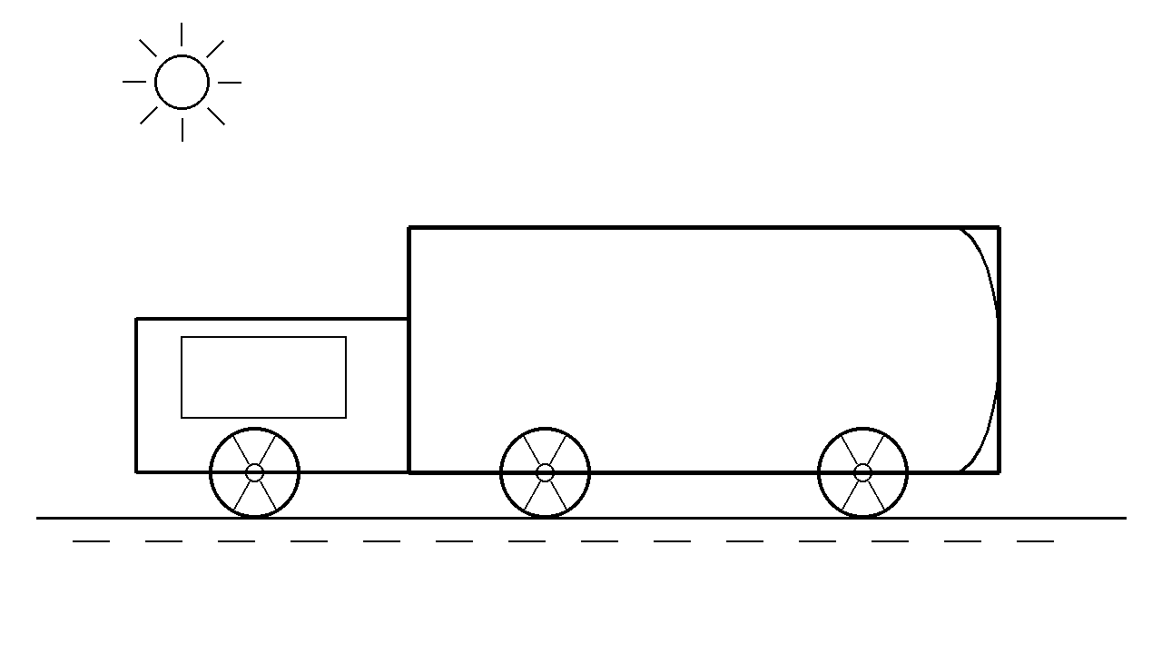 Garbage Truck City Coloring Page