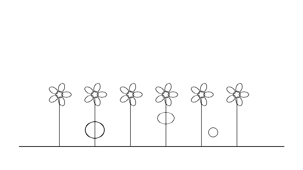 Garden Bugs Scene Coloring Page