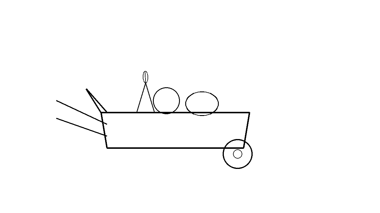 Garden Harvest Wheelbarrow Coloring Page