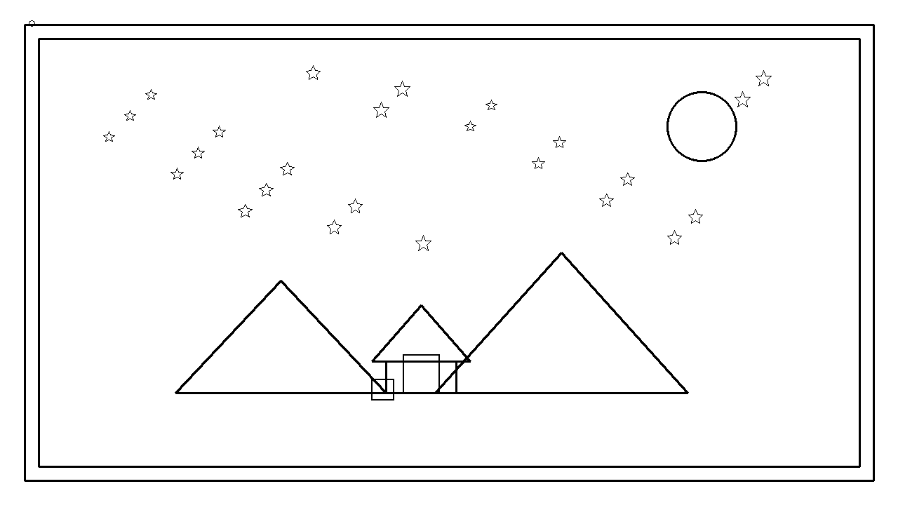 Generic Pastoral Sheep Coloring Page