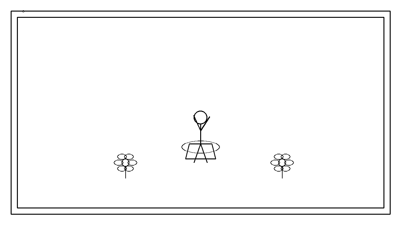 Generic Sunset Silhouette Coloring Page