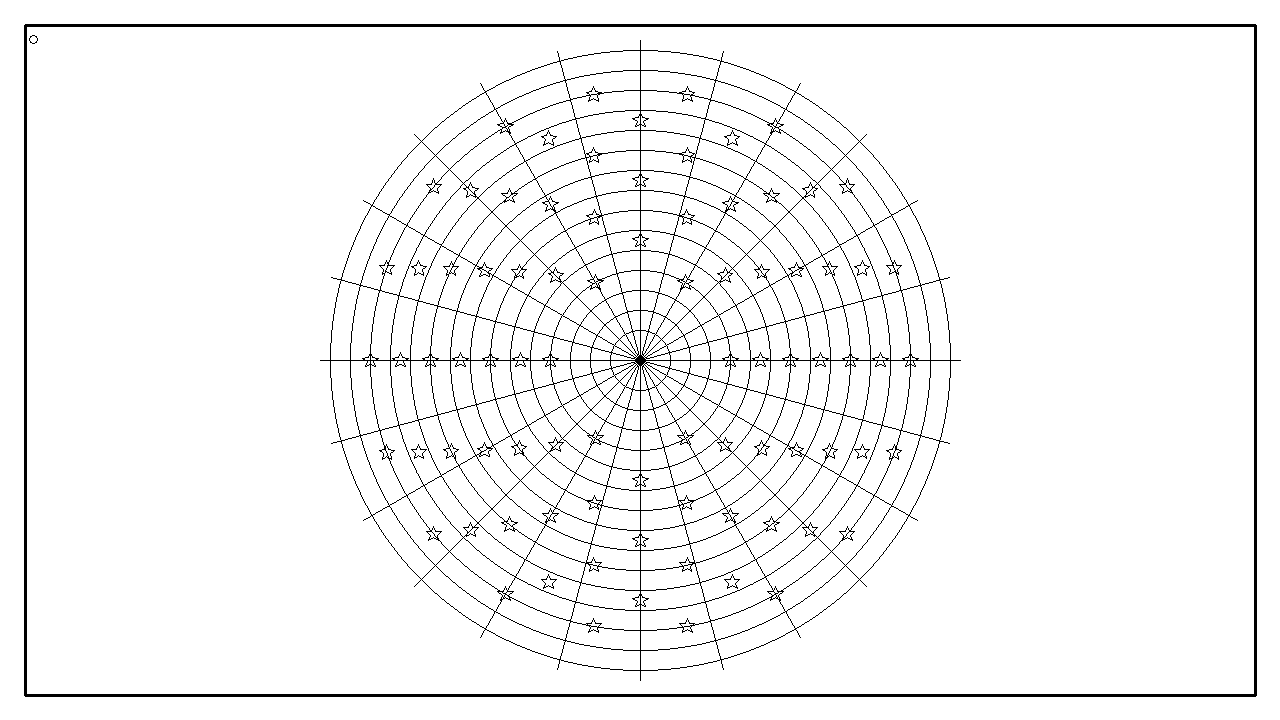 Geometric Cathedral Rose Coloring Page