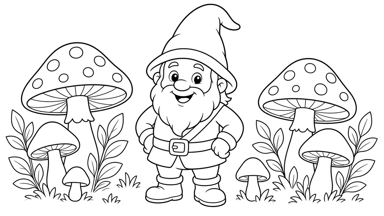 Gnome in Garden