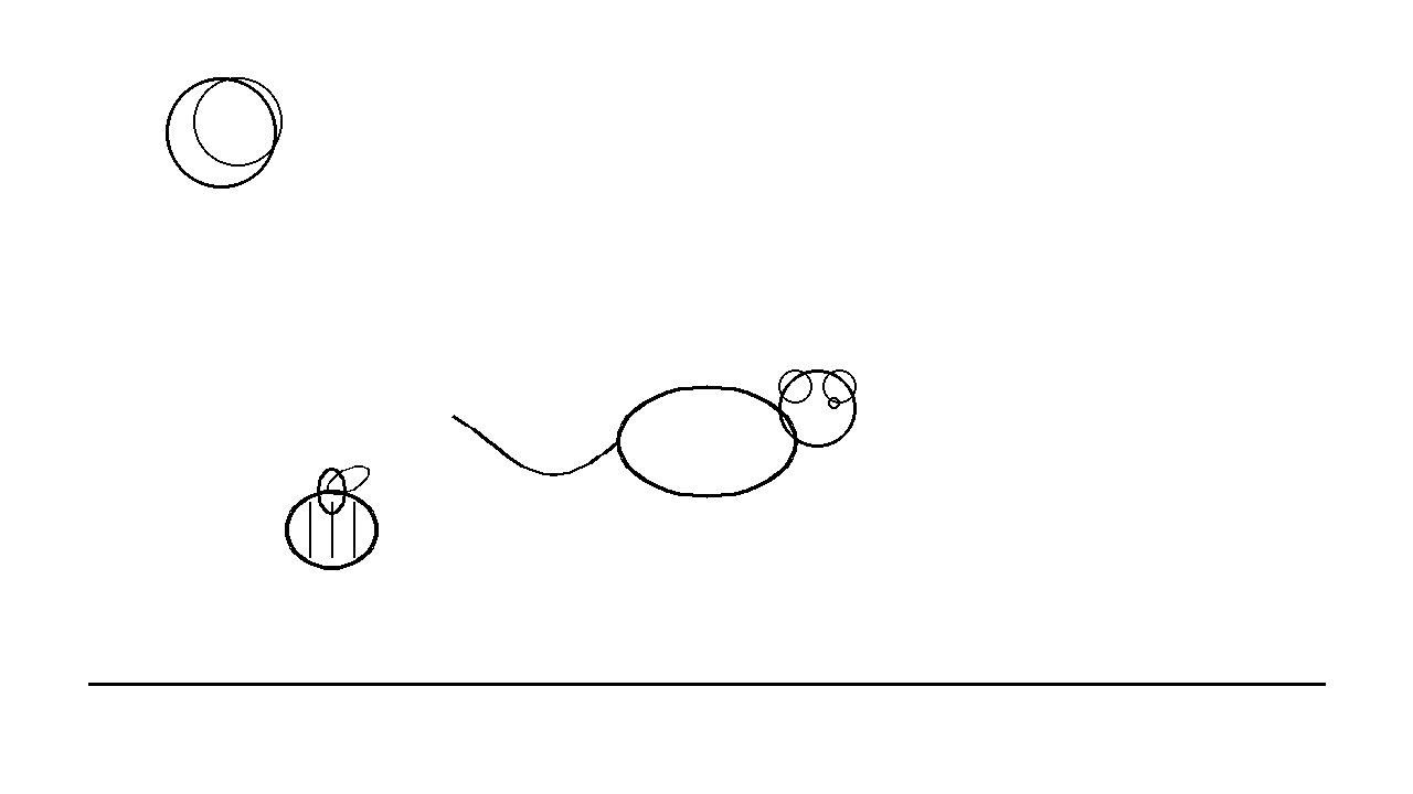 Halloween Mouse Friend Coloring Page