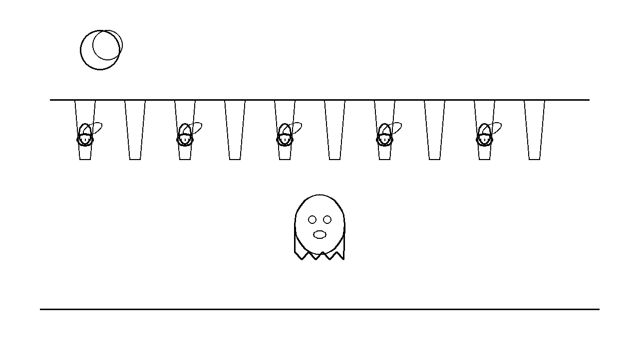 Halloween Party Banner Coloring Page