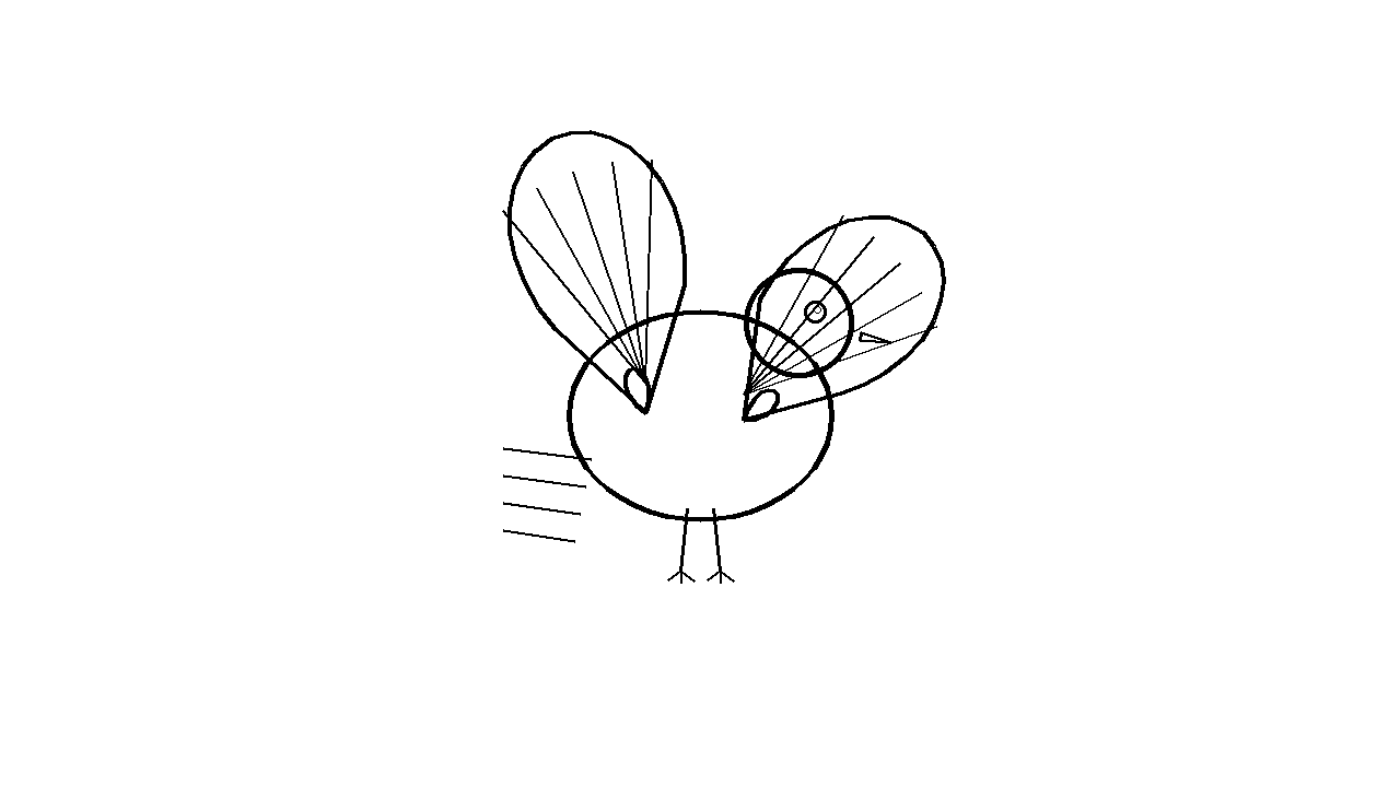 Hawk Spread Wings Coloring Page