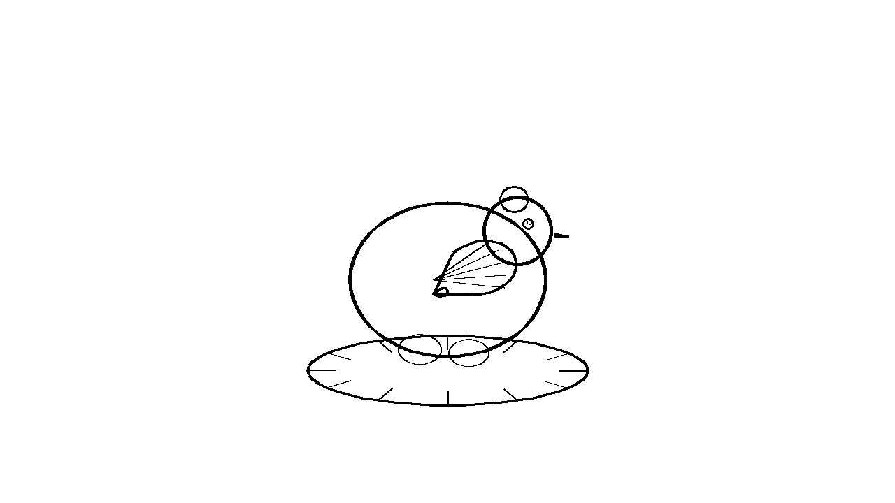 Hen With Nest Coloring Page