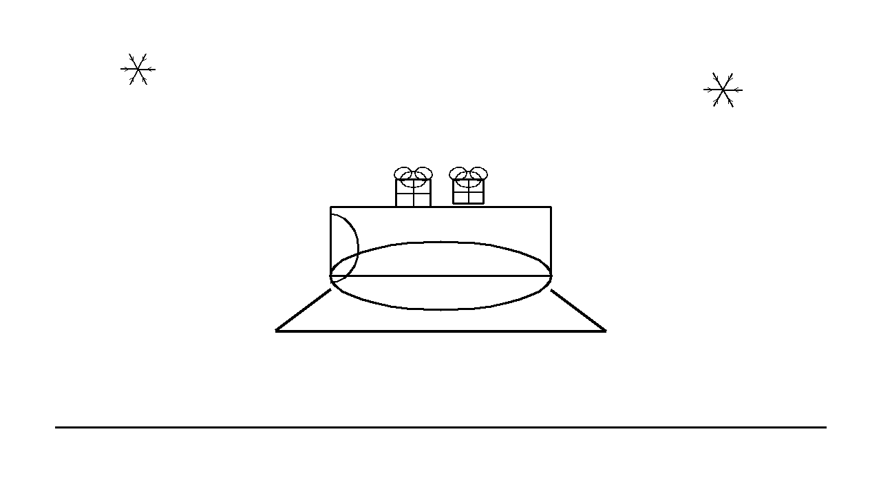 Holiday Sleigh Ride Coloring Page