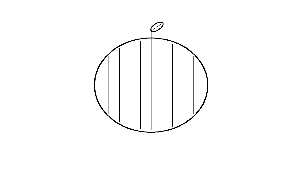 Honeydew Melon Coloring Page
