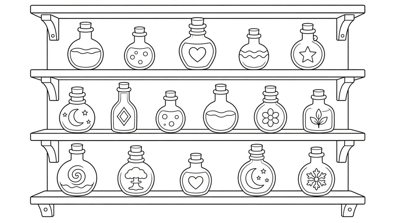 Magic Potion Bottles