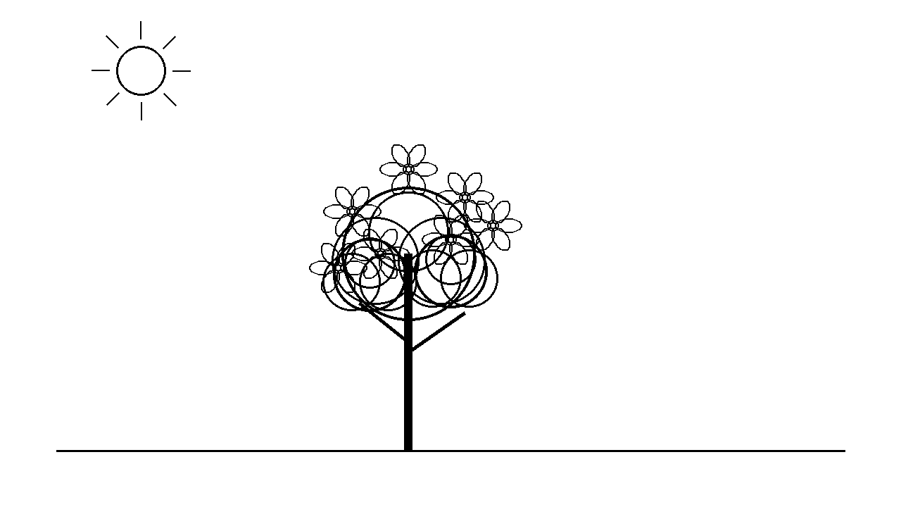 Magnolia Flower Tree Coloring Page