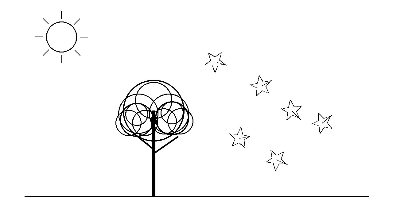 Maple Tree Leaves Coloring Page