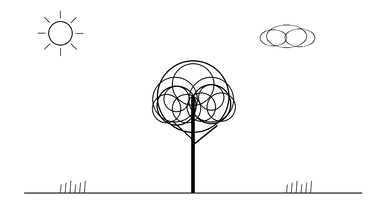 Mighty Oak Tree Coloring Page