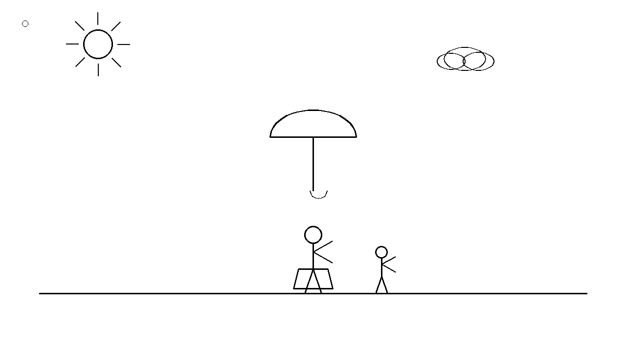 Mom And Child Walk Coloring Page
