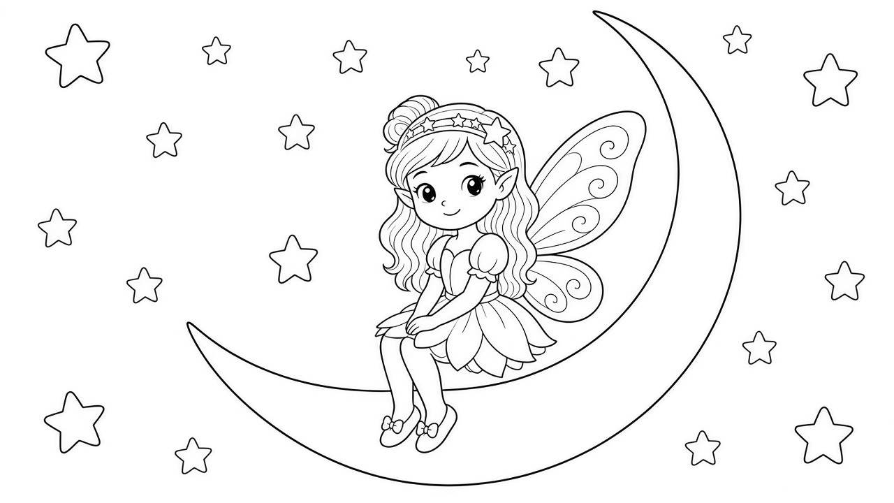 Moon Fairy Night
