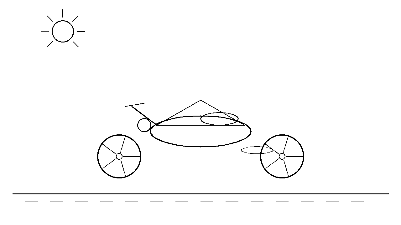 Motorcycle Cruise Coloring Page