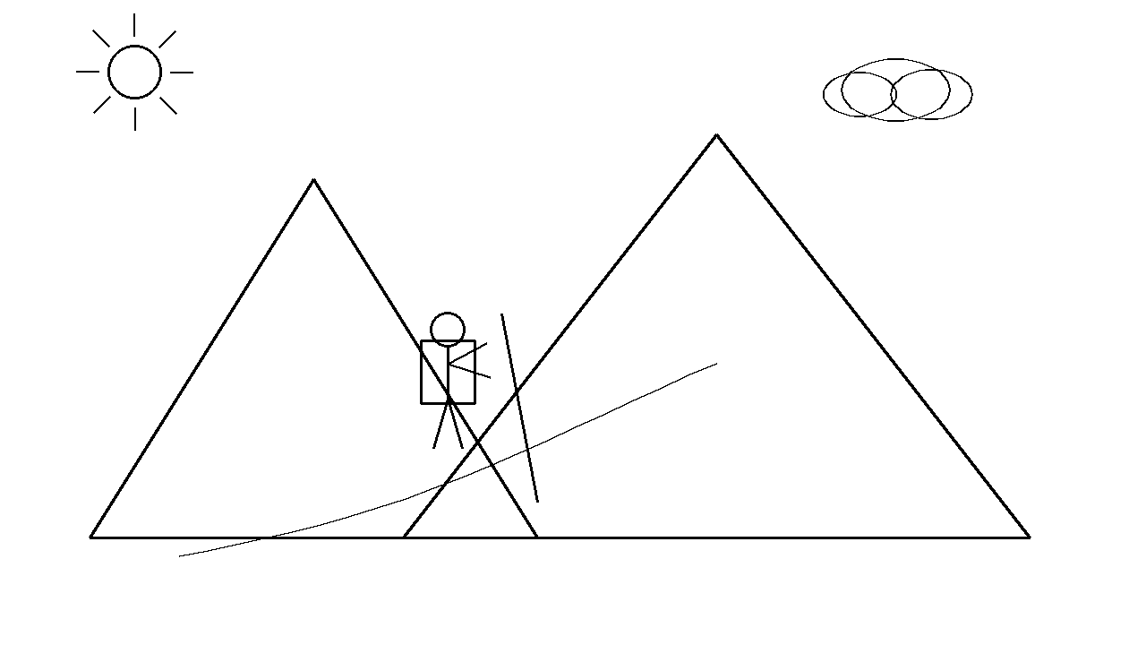 Mountain Hiking Trail Coloring Page