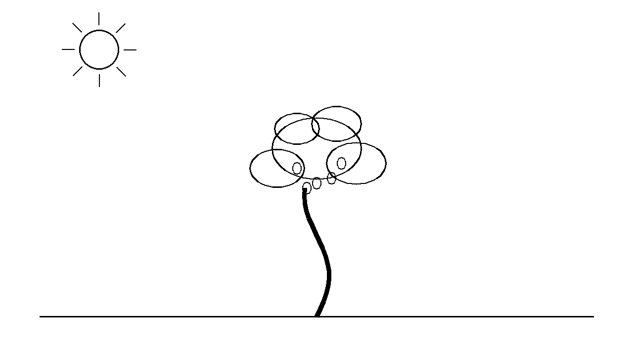 Olive Grove Tree Coloring Page
