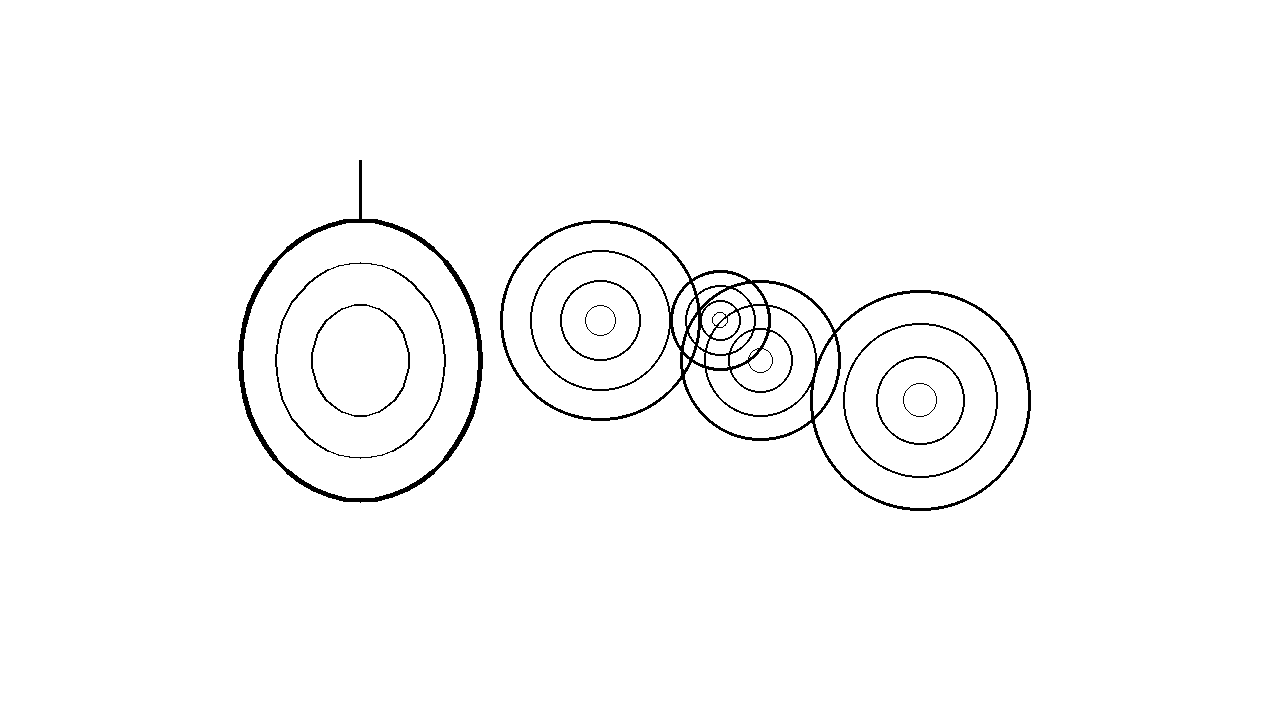 Onion Rings Slices Coloring Page