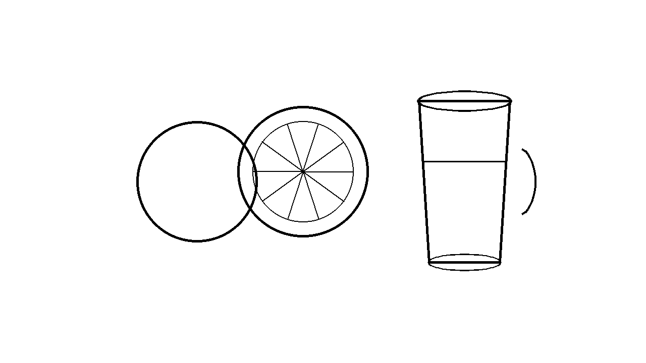 Orange Juice Fruits Coloring Page