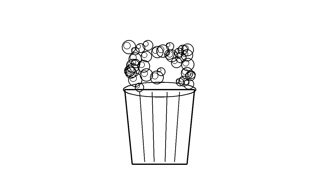 Popcorn Bucket Coloring Page