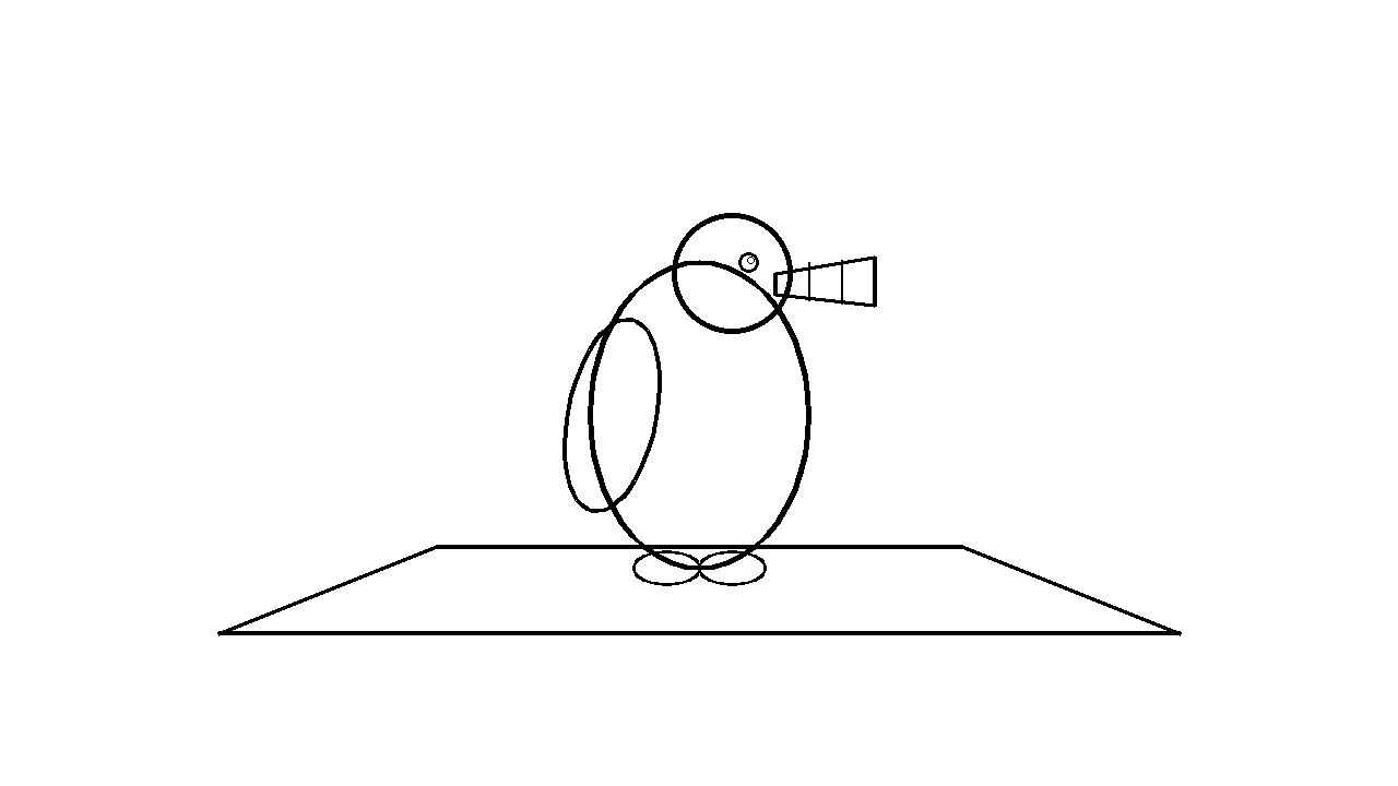 Puffin Cliff Bird Coloring Page