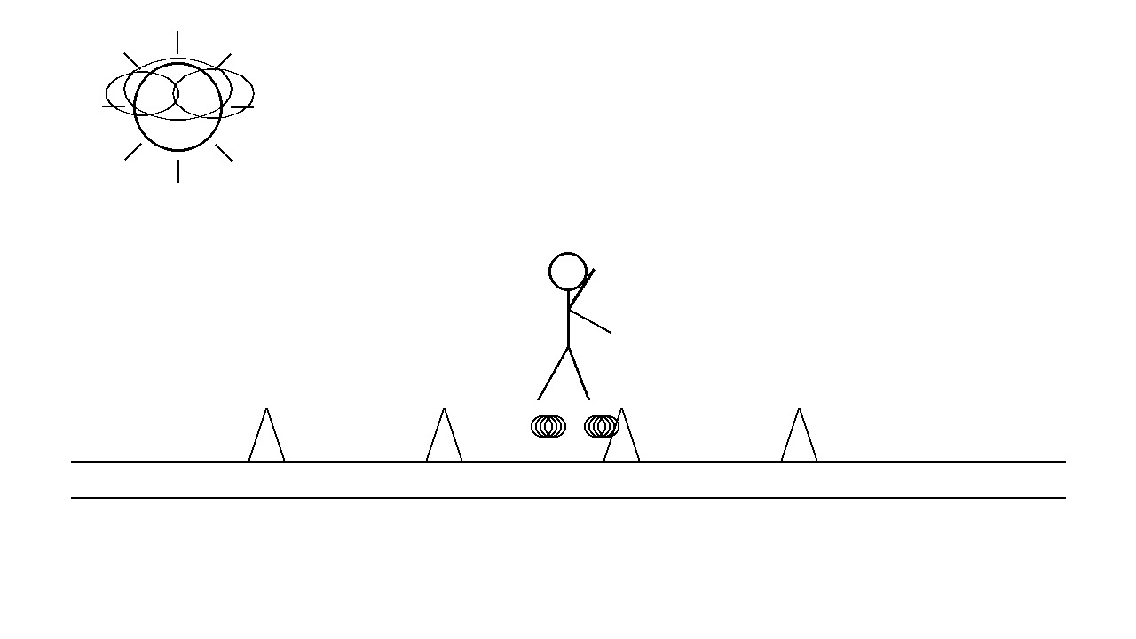 Rollerblading Path Coloring Page