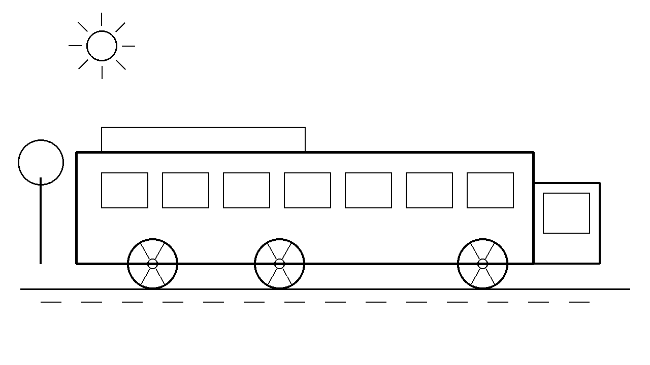 RV Camper Road Coloring Page