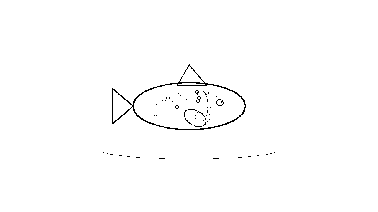 Salmon River Fish Coloring Page