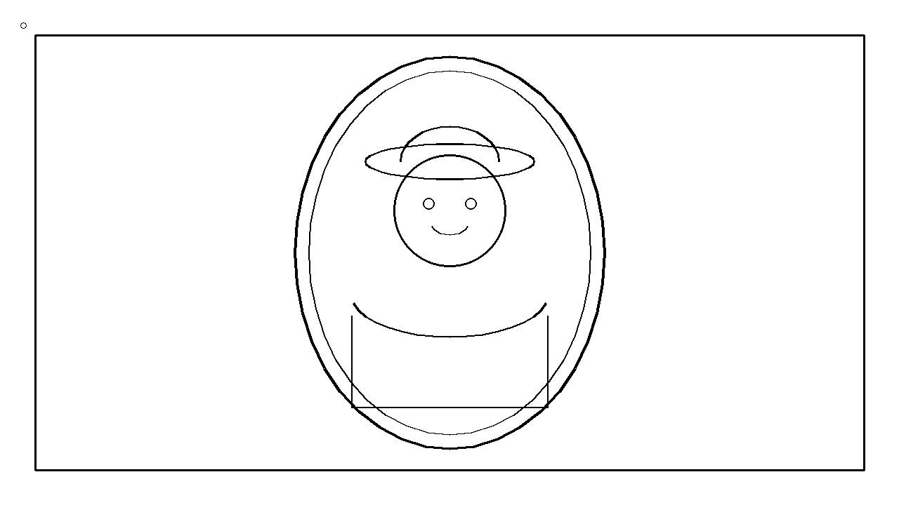 Scholar Round Glasses Coloring Page