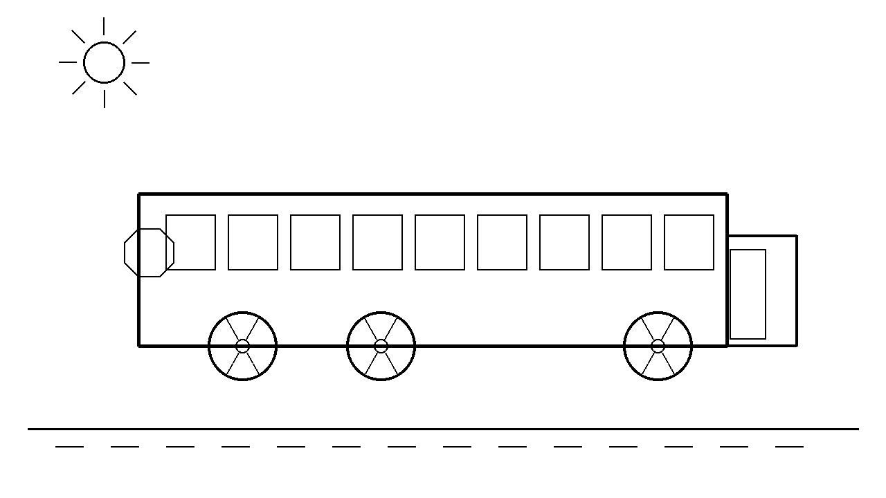 School Bus Trip Coloring Page