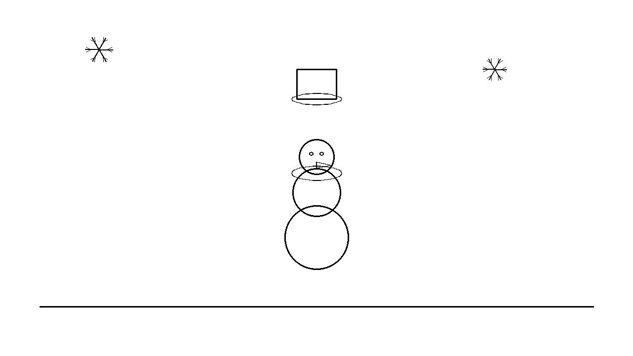 Snowman Scarf Friend Coloring Page