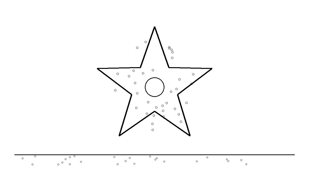 Starfish Beach Coloring Page