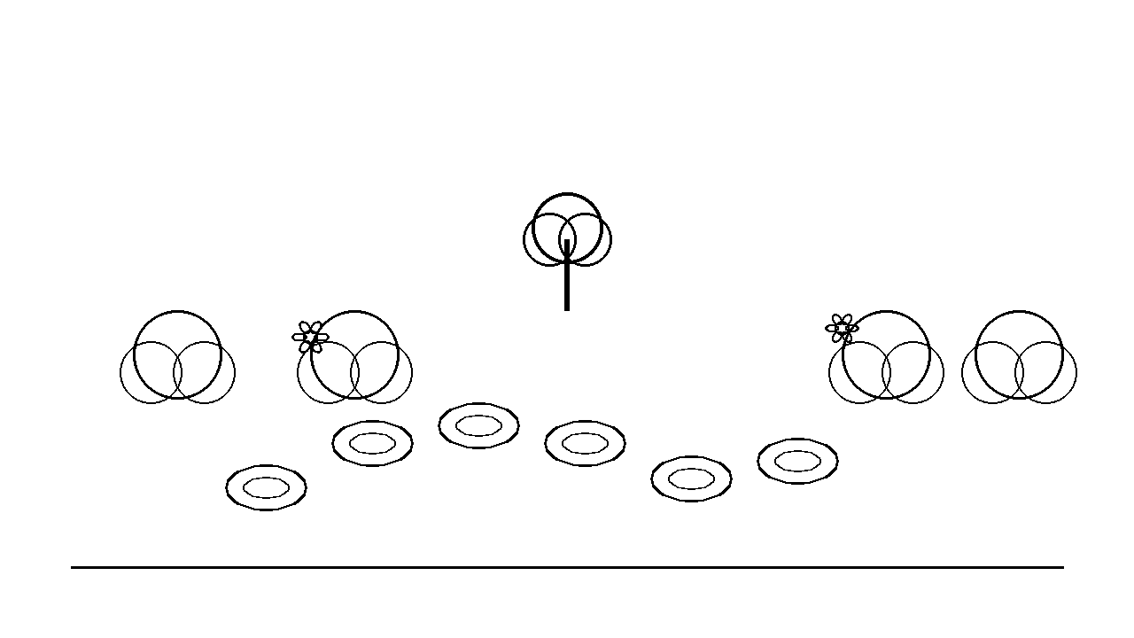 Stone Path Garden Coloring Page