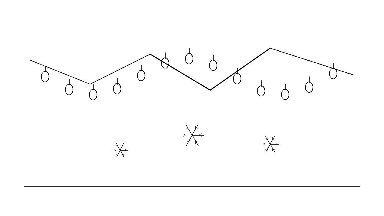 String Lights Glow Coloring Page