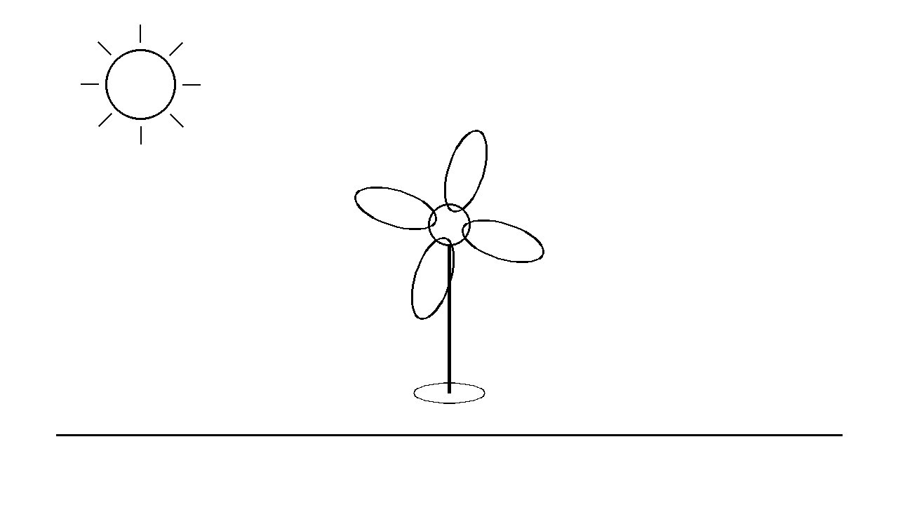 Summer Fan Cool Coloring Page