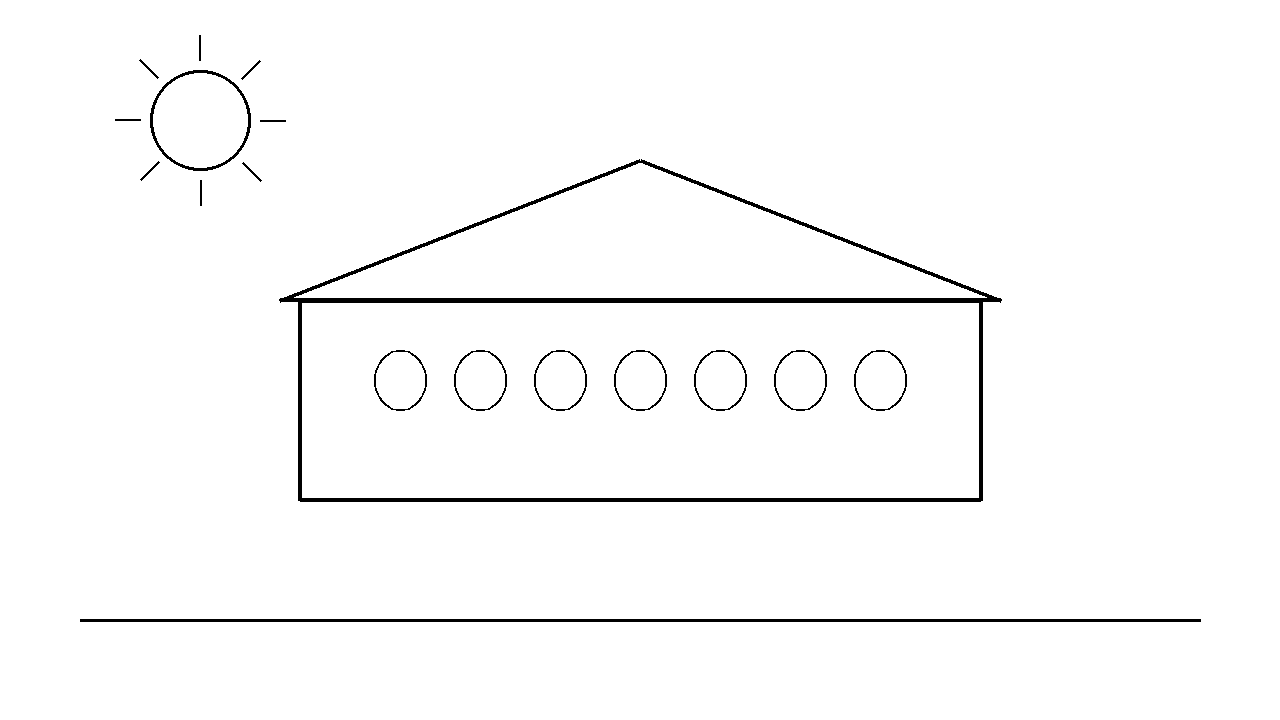 Summer Market Stall Coloring Page
