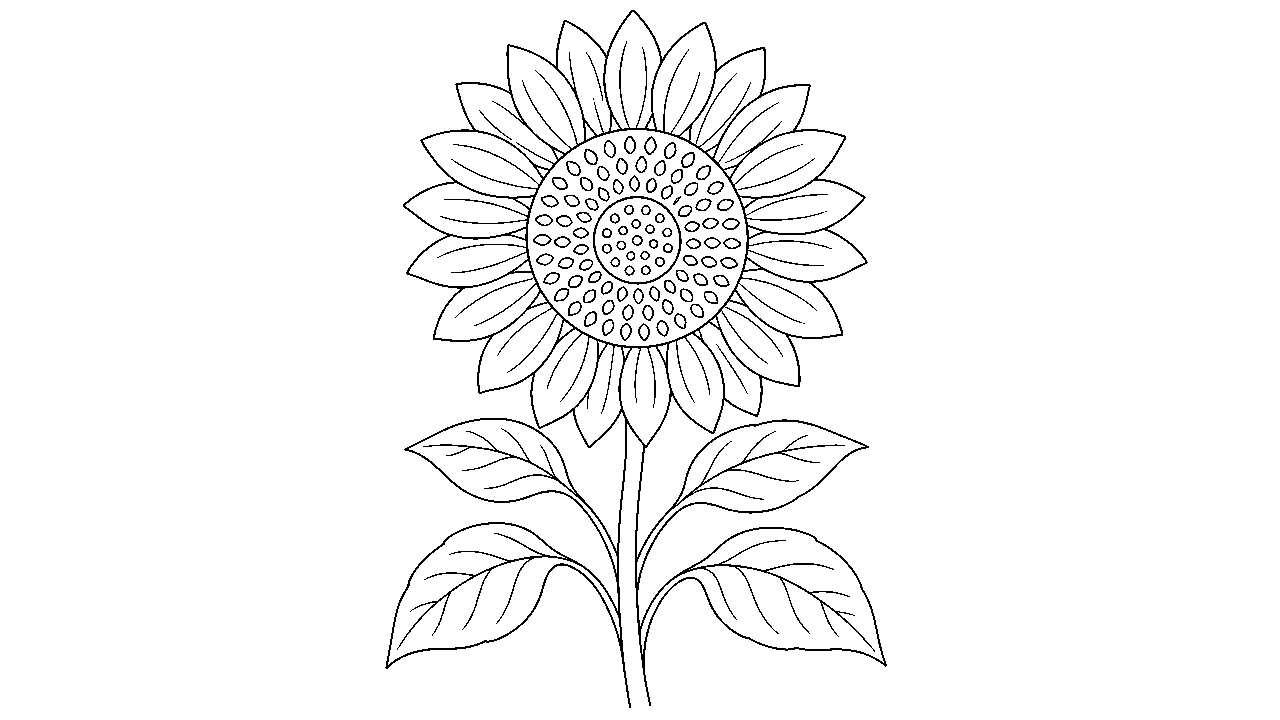 Sunflower With Seeds
