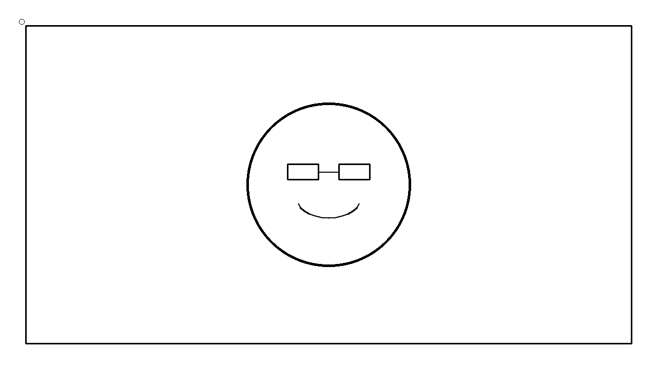 Sunglasses Cool Face Coloring Page
