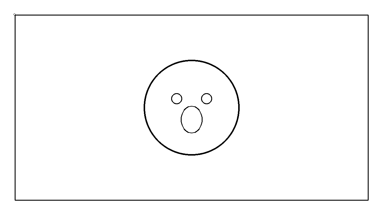 Surprised O Face Coloring Page