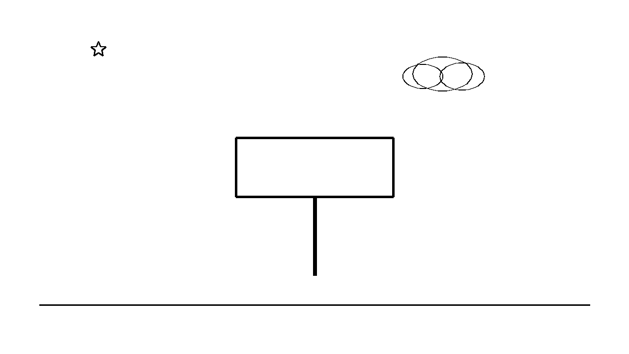 Thunder Hammer Simple Coloring Page