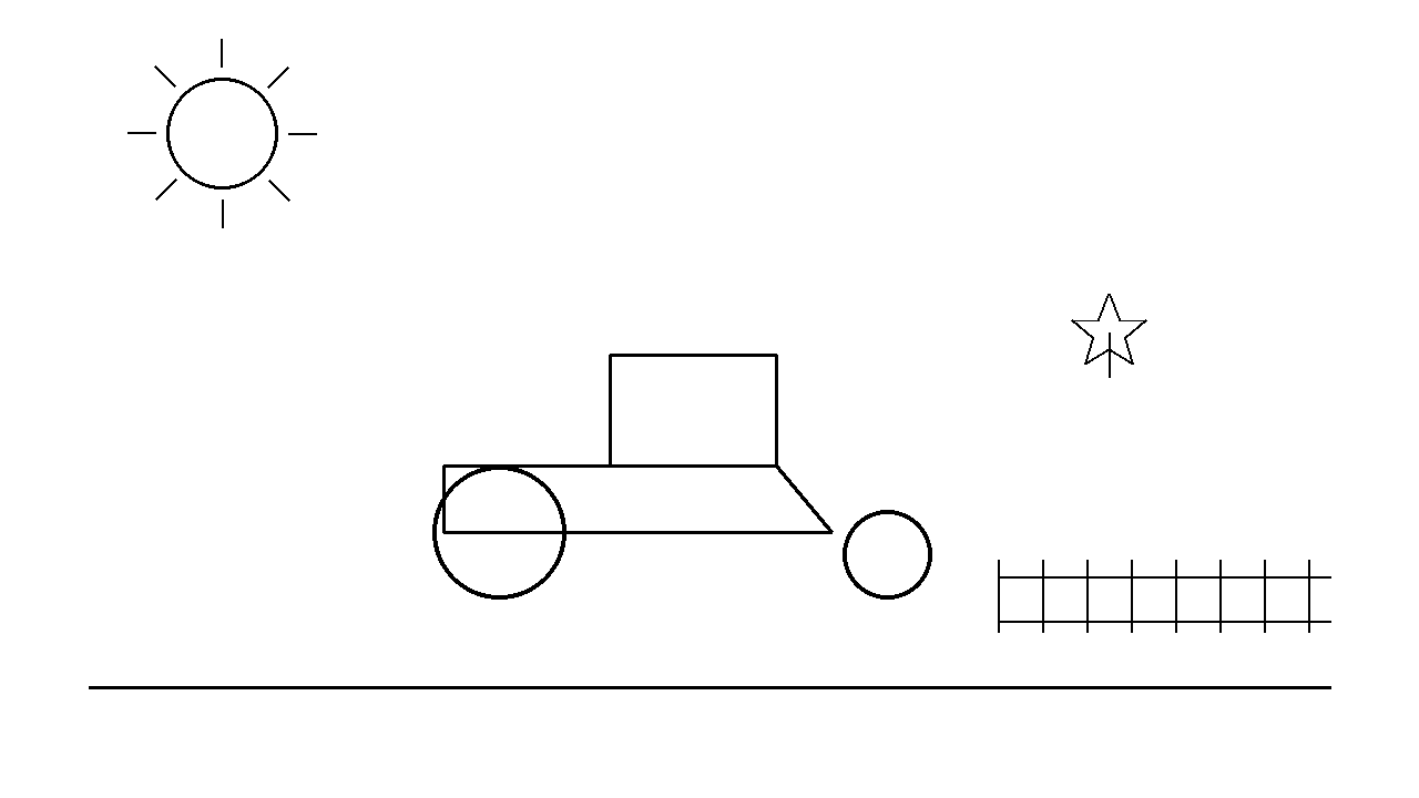 Tractor Farm Harvest Coloring Page