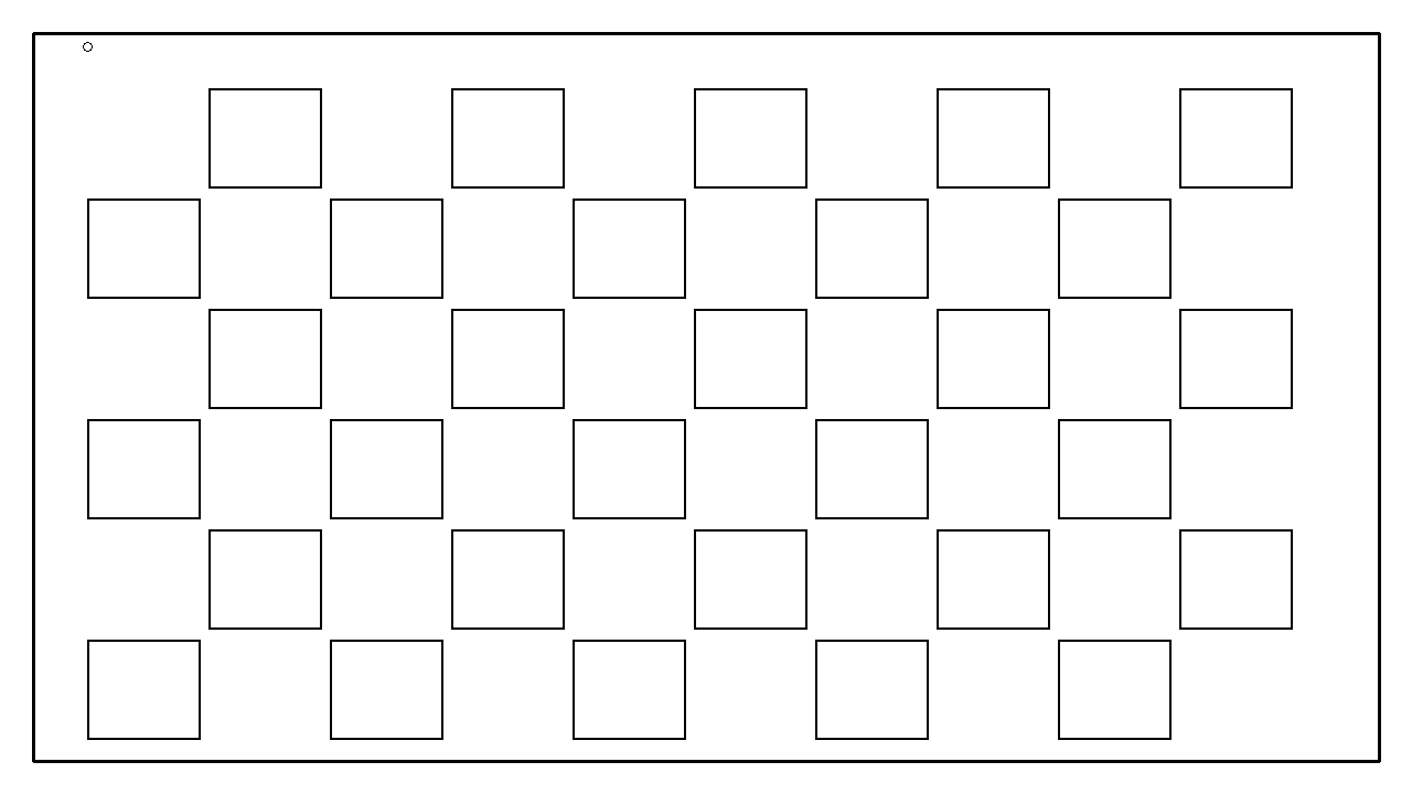 Tree Silhouette Row Coloring Page