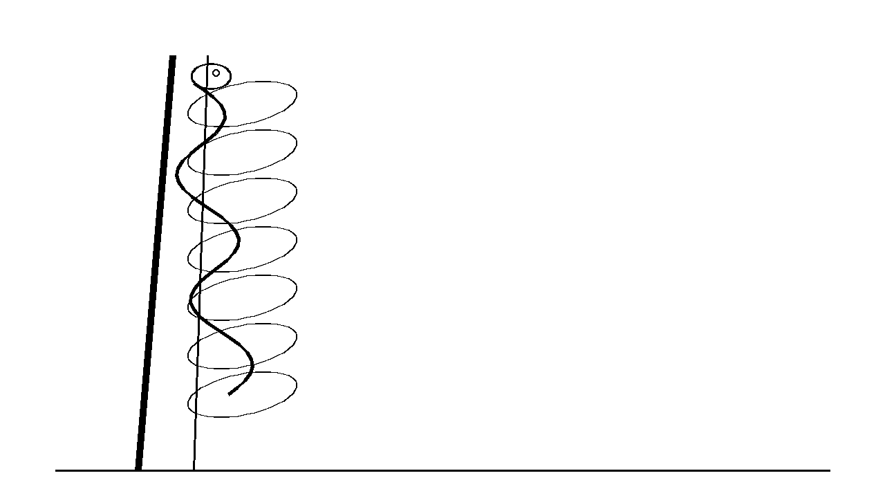 Tree Snake Climbing Coloring Page