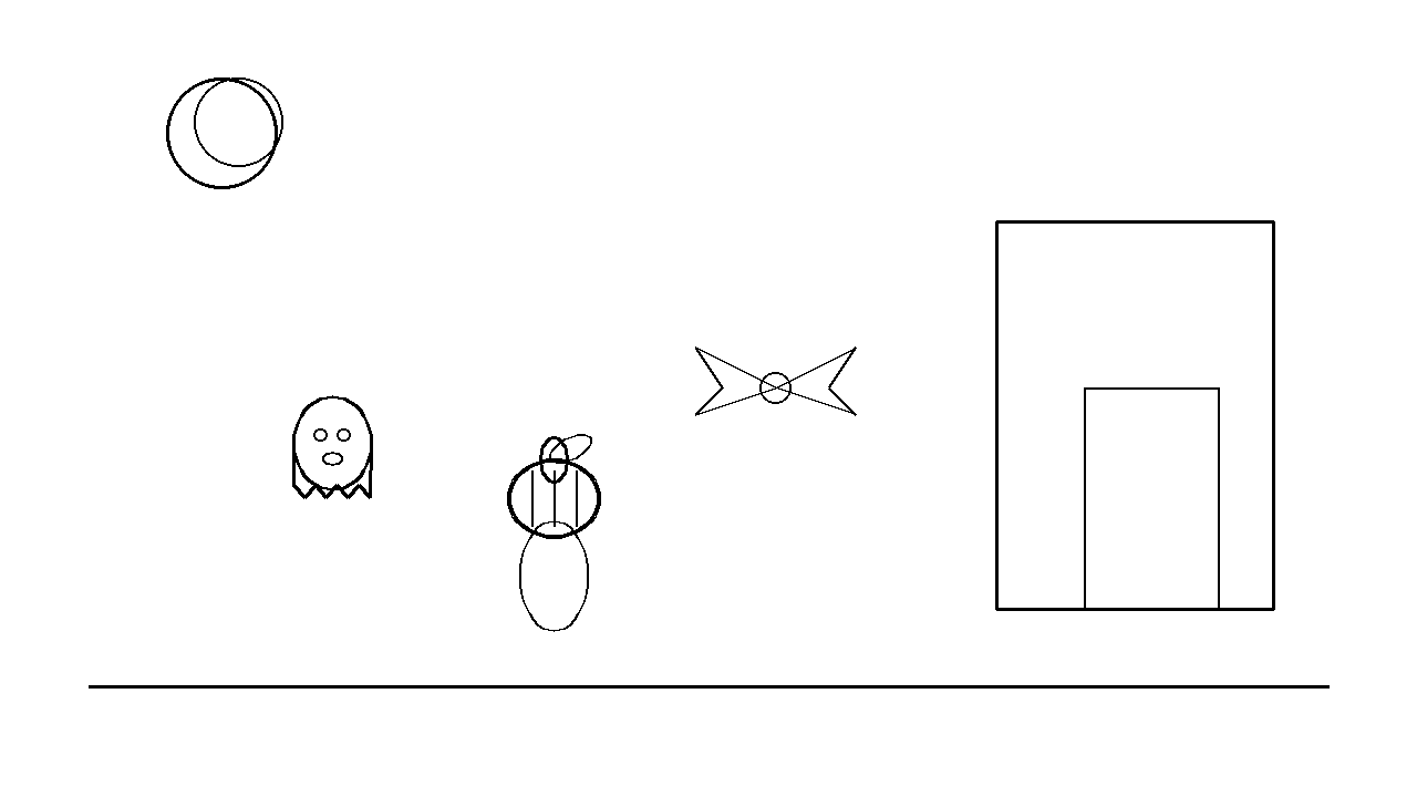 Trick Or Treat Night Coloring Page